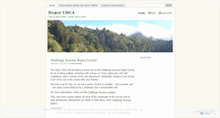 Desktop Screenshot of marinymca.wordpress.com