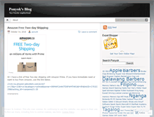 Tablet Screenshot of ponyok.wordpress.com