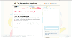Desktop Screenshot of englishgointernational.wordpress.com