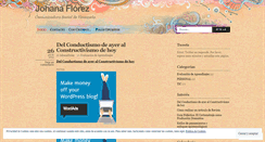 Desktop Screenshot of johanaflorez.wordpress.com