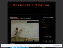 Tablet Screenshot of nekros00.wordpress.com