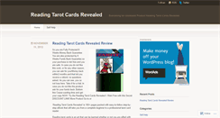 Desktop Screenshot of blogreadingtarotcards.wordpress.com