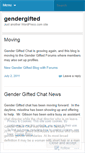 Mobile Screenshot of gendergifted.wordpress.com