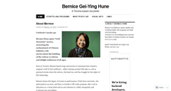 Desktop Screenshot of bernicehune.wordpress.com