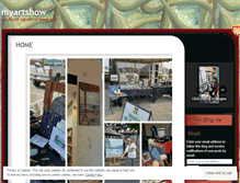 Tablet Screenshot of myartshow.wordpress.com