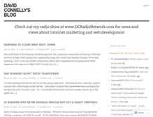 Tablet Screenshot of davidjconnelly.wordpress.com