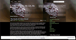 Desktop Screenshot of mythoughtslifenote.wordpress.com