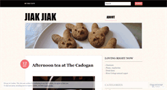 Desktop Screenshot of jiakitchen.wordpress.com