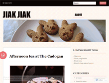 Tablet Screenshot of jiakitchen.wordpress.com