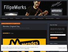 Tablet Screenshot of filipemarks.wordpress.com