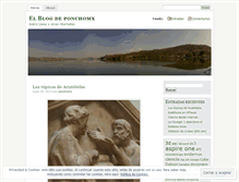 Tablet Screenshot of ponchomx.wordpress.com