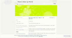 Desktop Screenshot of dianasmakeupworld.wordpress.com