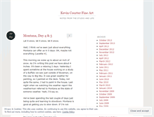 Tablet Screenshot of kevincourter.wordpress.com