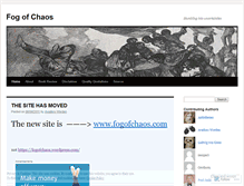 Tablet Screenshot of fogofchaos.wordpress.com