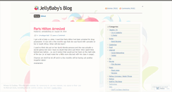 Desktop Screenshot of jellybabyblog.wordpress.com