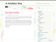 Tablet Screenshot of jellybabyblog.wordpress.com