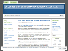 Tablet Screenshot of hechoencu.wordpress.com