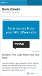 Mobile Screenshot of dariospeaks.wordpress.com