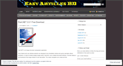 Desktop Screenshot of easyarticlesbd.wordpress.com