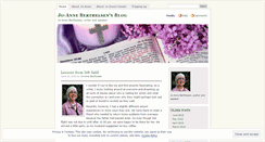 Desktop Screenshot of joanneberthelsen.wordpress.com