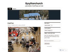 Tablet Screenshot of llysyfranchurch.wordpress.com