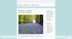 Desktop Screenshot of blogrockinbleats.wordpress.com