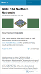 Mobile Screenshot of mdasatournaments.wordpress.com