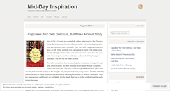Desktop Screenshot of middayinspiration.wordpress.com