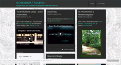 Desktop Screenshot of ilovebooktrailers.wordpress.com