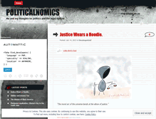 Tablet Screenshot of politicalnomics.wordpress.com