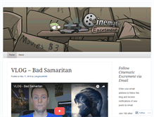 Tablet Screenshot of cinematicexcrement.wordpress.com