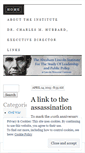 Mobile Screenshot of lincolninstitute.wordpress.com