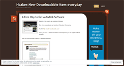 Desktop Screenshot of hcaker.wordpress.com