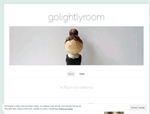 Tablet Screenshot of golightlyroom.wordpress.com