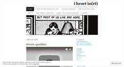 Desktop Screenshot of iheartinri.wordpress.com