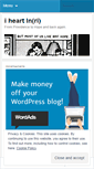 Mobile Screenshot of iheartinri.wordpress.com