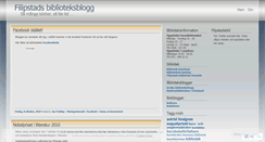 Desktop Screenshot of filipstadsbibliotek.wordpress.com