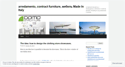 Desktop Screenshot of domostrutture.wordpress.com