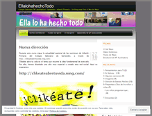 Tablet Screenshot of ellalohahechotodo.wordpress.com