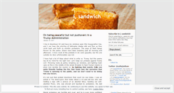 Desktop Screenshot of isandwich.wordpress.com