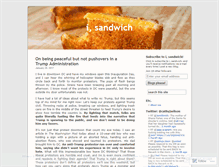 Tablet Screenshot of isandwich.wordpress.com