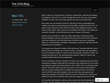Tablet Screenshot of ccgblog.wordpress.com