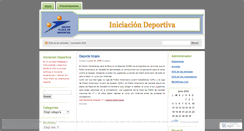 Desktop Screenshot of ideportiva.wordpress.com