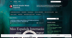 Desktop Screenshot of expresionlatinaradio.wordpress.com