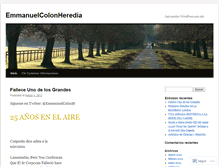 Tablet Screenshot of colonmani.wordpress.com