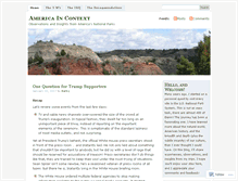 Tablet Screenshot of americaincontext.wordpress.com