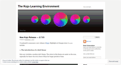 Desktop Screenshot of kojoenv.wordpress.com