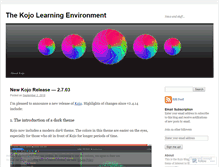 Tablet Screenshot of kojoenv.wordpress.com