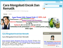 Tablet Screenshot of caramengobatiencokdanrematikekstrakyangalami99.wordpress.com