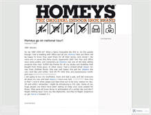 Tablet Screenshot of homeys.wordpress.com